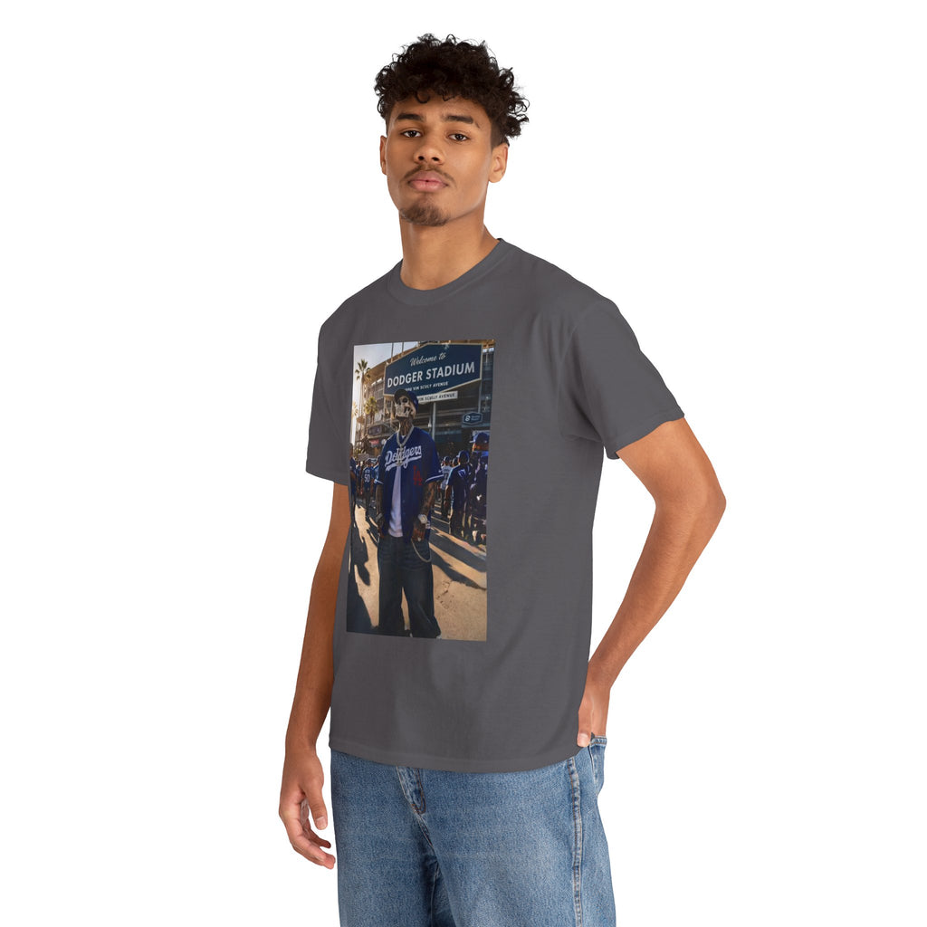 Dodger Stadium Photo Tee — Los Angeles Dodgers Fan T‑Shirt