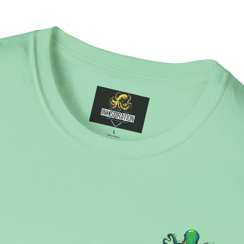 Inkspiration T-Shirt — Small Chest Logo, Artist & Tattoo Lover Tee