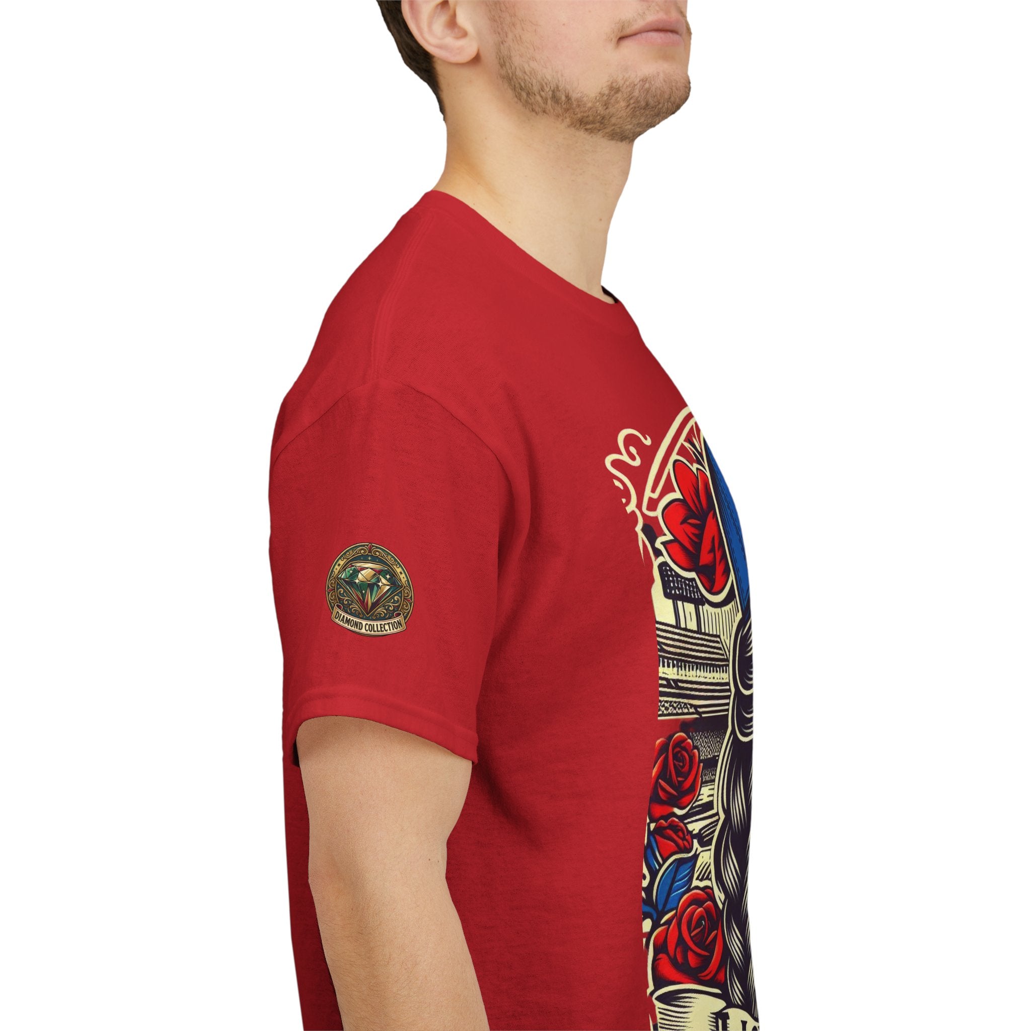 La Reina de L.A.- I Love L.A. Day of the Dead Baseball Shirt