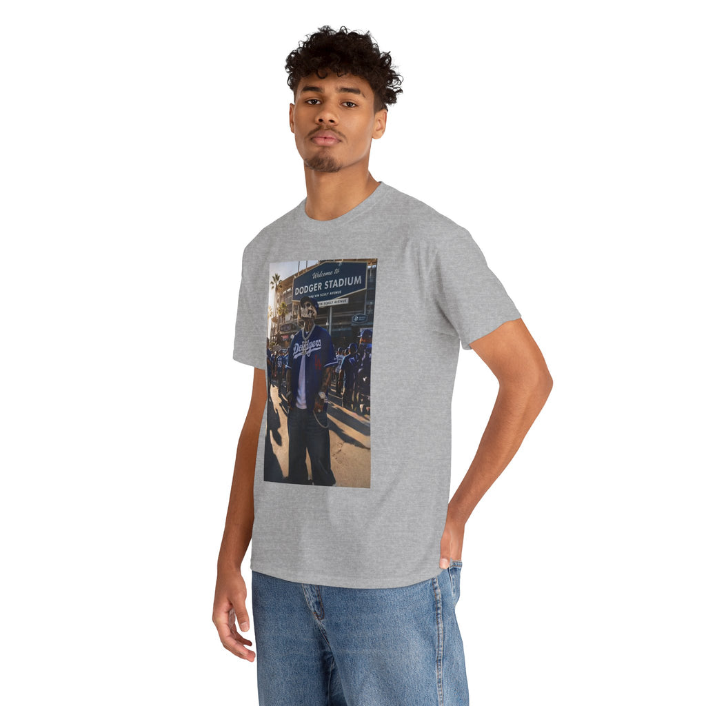 Dodger Stadium Photo Tee — Los Angeles Dodgers Fan T‑Shirt