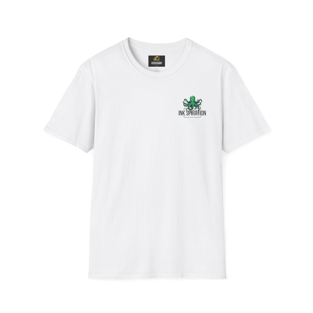 Inkspiration T-Shirt — Small Chest Logo, Artist & Tattoo Lover Tee