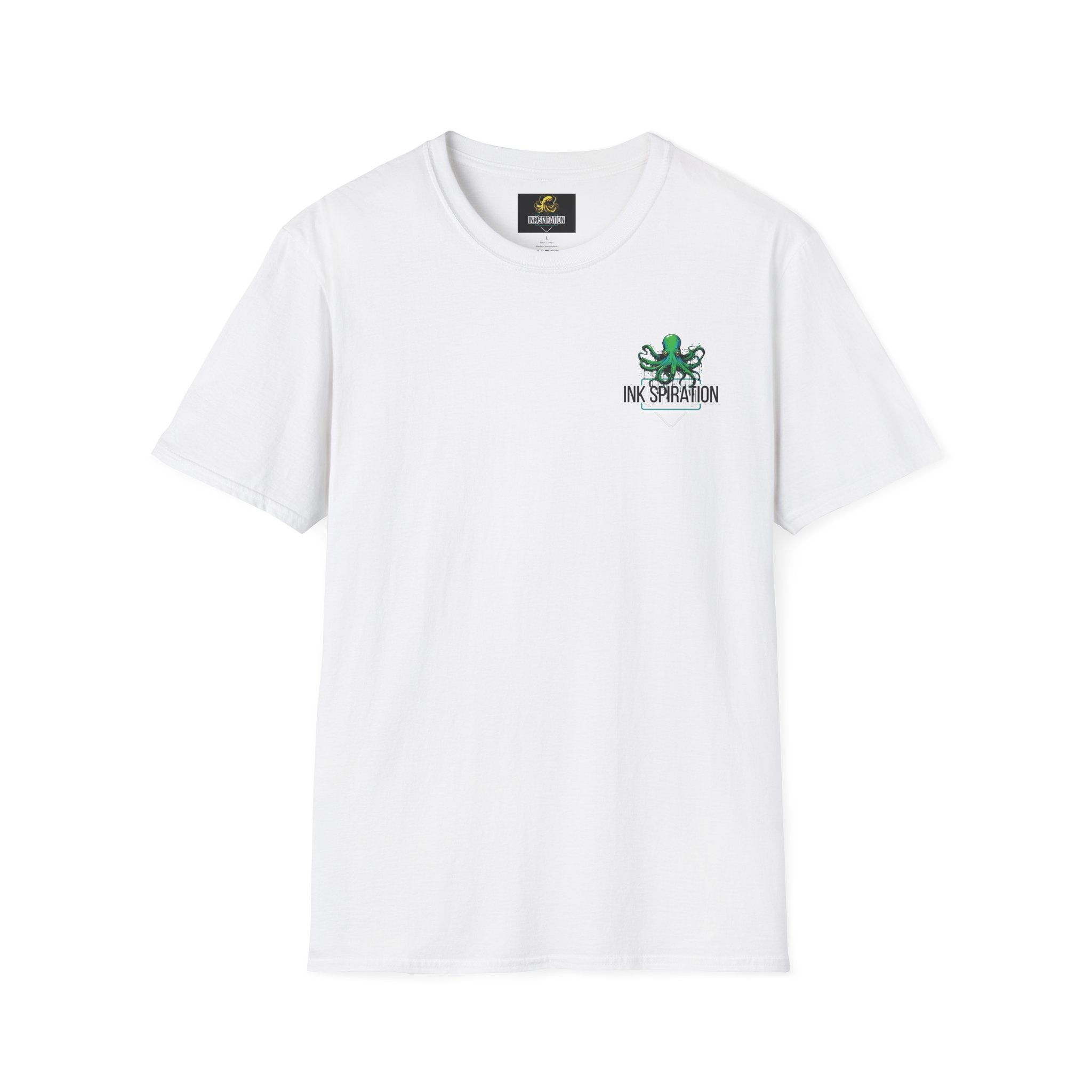 Inkspiration T-Shirt — Small Chest Logo, Artist & Tattoo Lover Tee