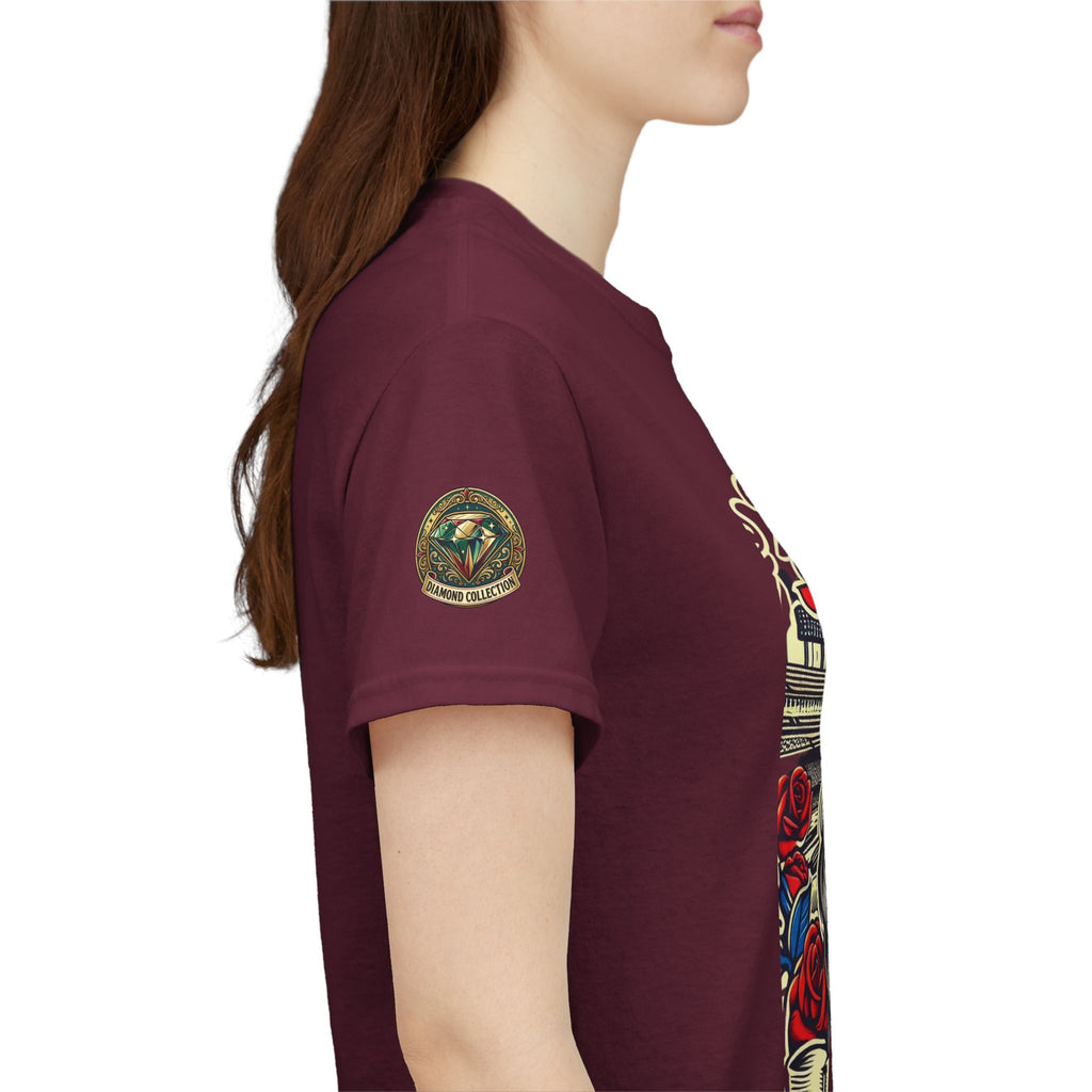 La Reina de L.A.- I Love L.A. Day of the Dead Baseball Shirt