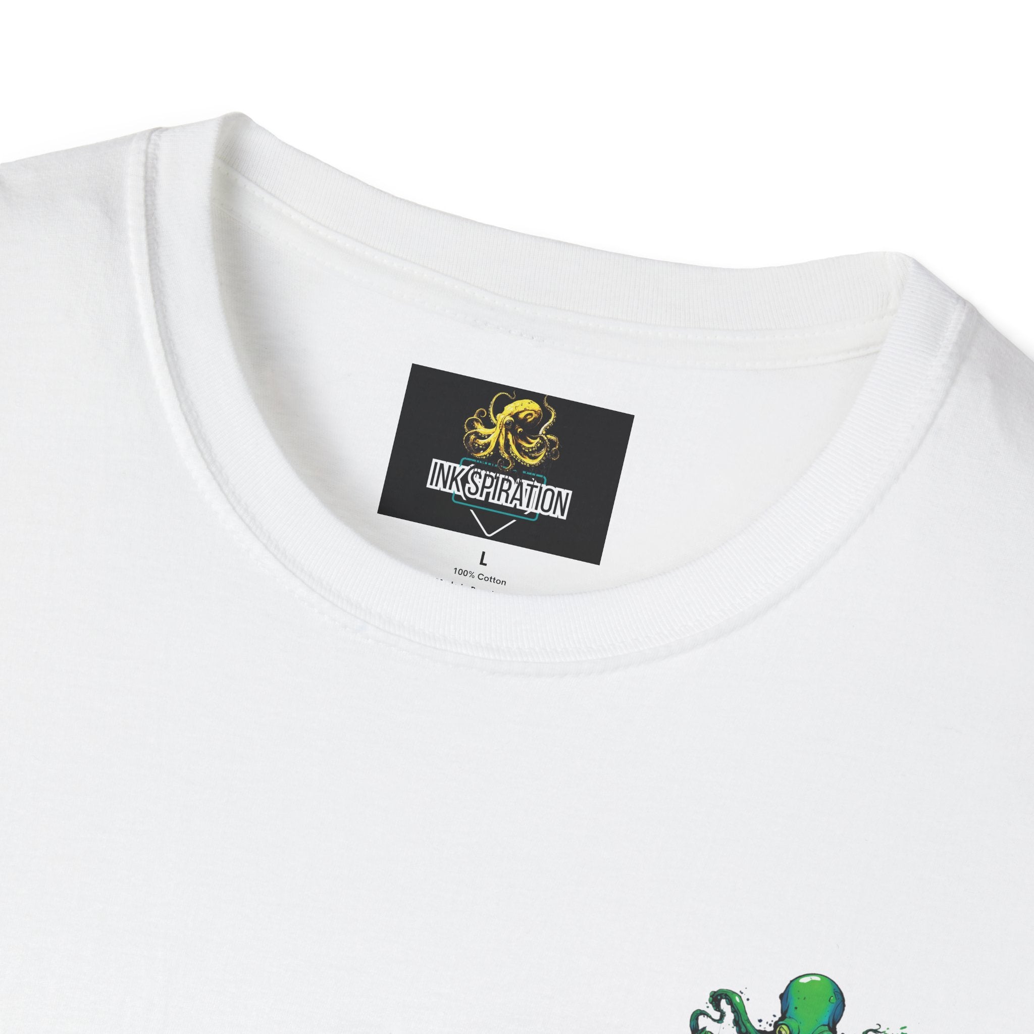 Inkspiration T-Shirt — Small Chest Logo, Artist & Tattoo Lover Tee