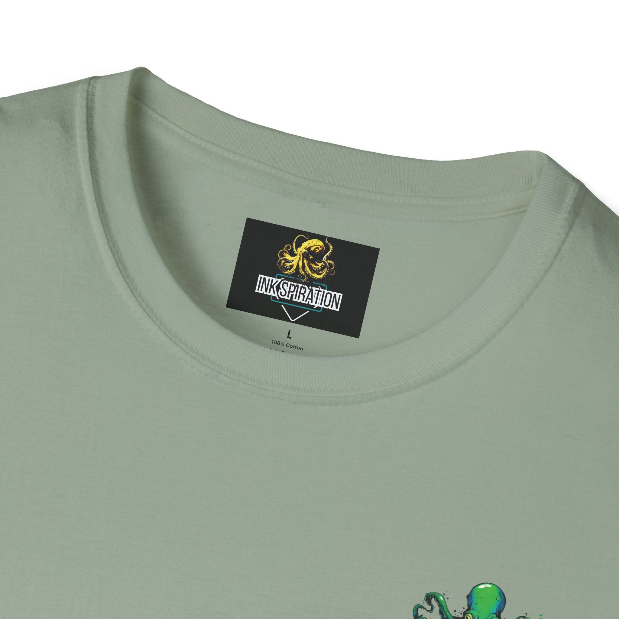 Inkspiration T-Shirt — Small Chest Logo, Artist & Tattoo Lover Tee