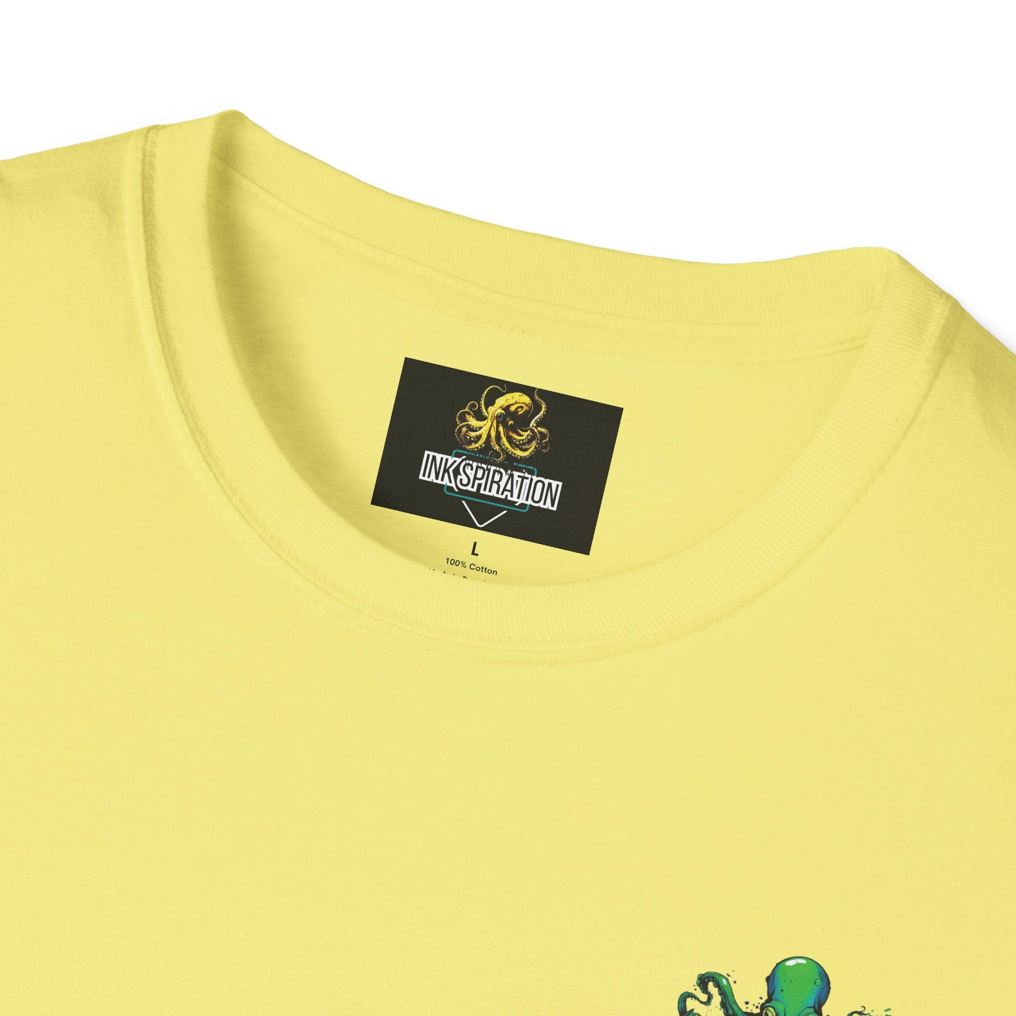 Inkspiration T-Shirt — Small Chest Logo, Artist & Tattoo Lover Tee