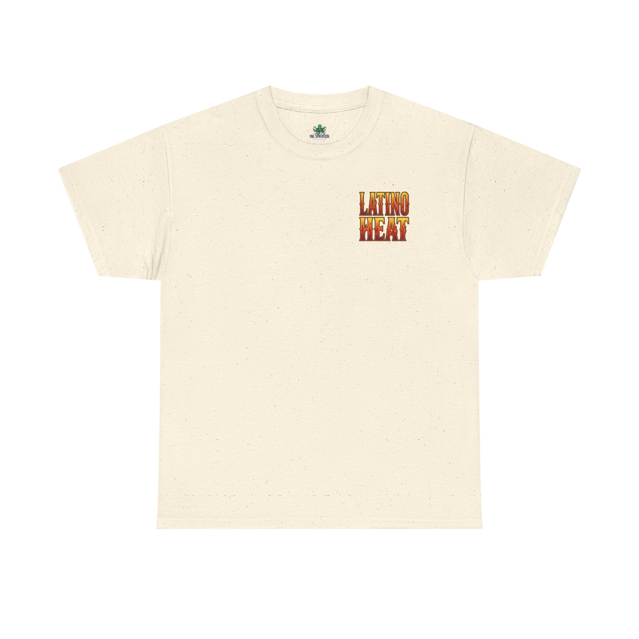 Latino Heat Championship Tee — Vintage Wrestler Photo Graphic T-Shirt