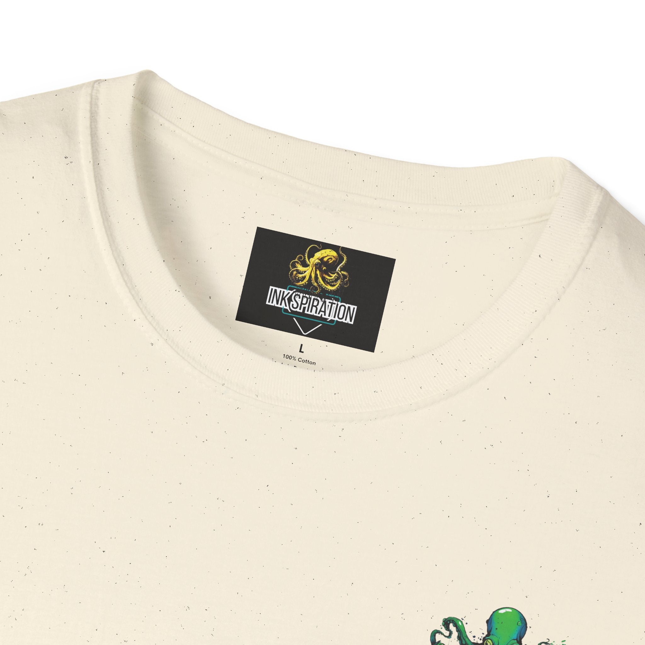 Inkspiration T-Shirt — Small Chest Logo, Artist & Tattoo Lover Tee