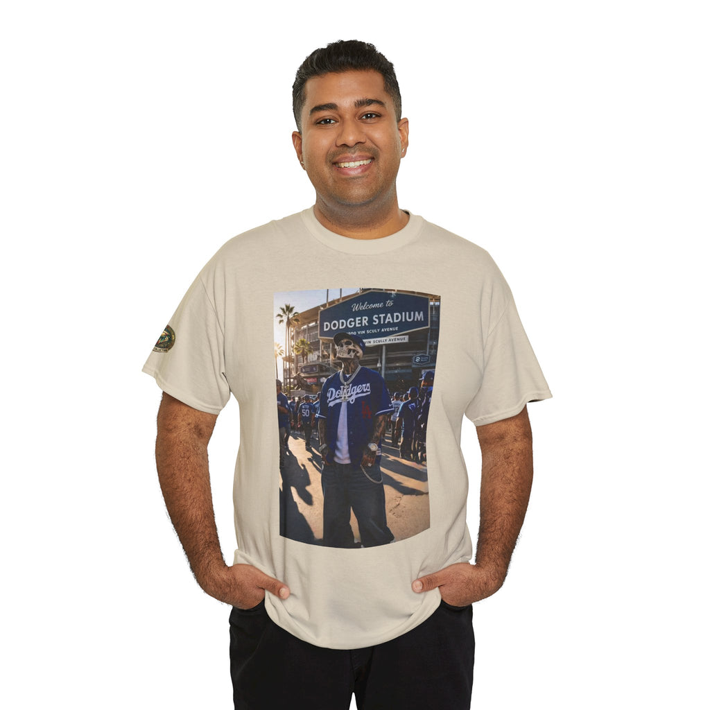 Dodger Stadium Photo Tee — Los Angeles Dodgers Fan T‑Shirt