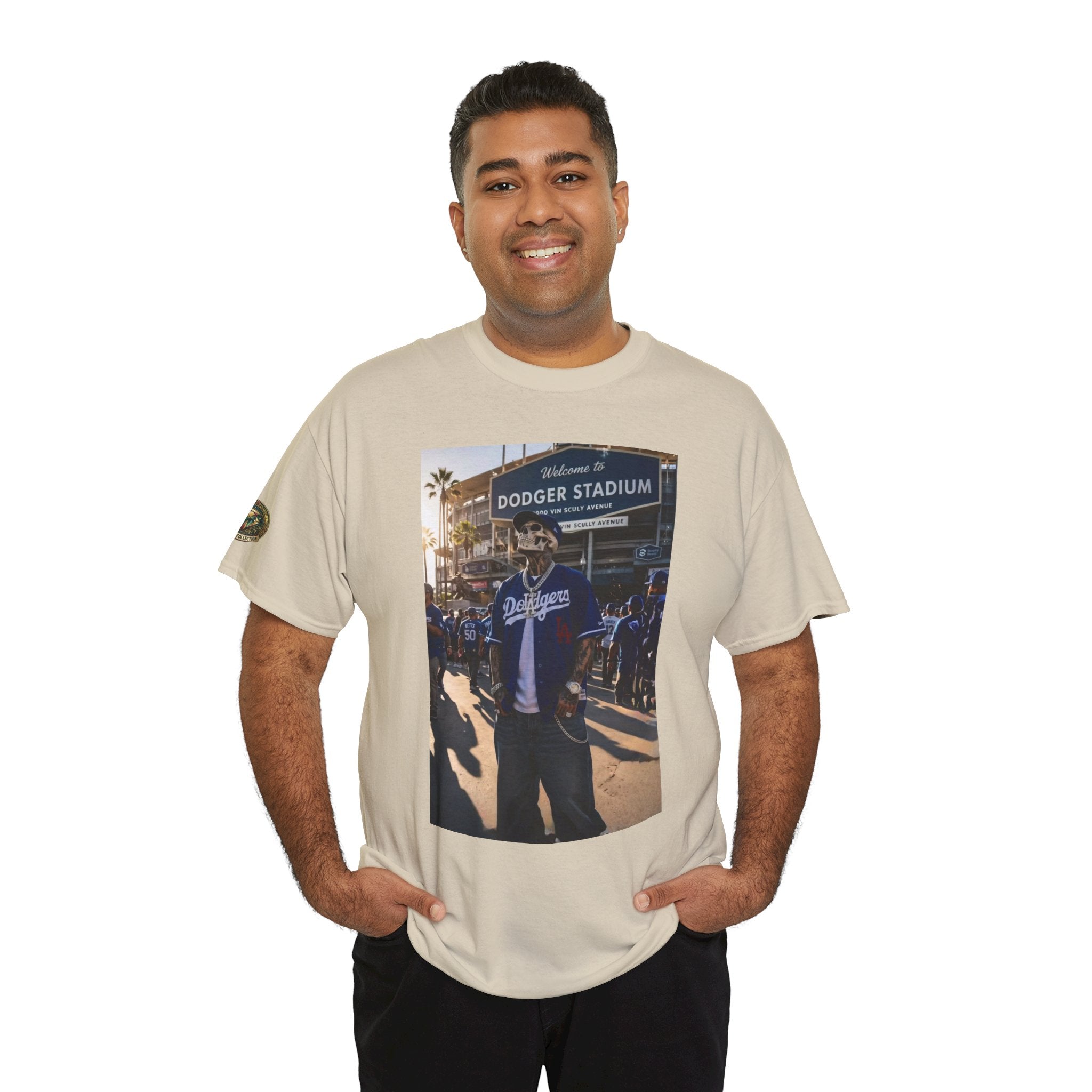 Dodger Stadium Photo Tee — Los Angeles Dodgers Fan T‑Shirt