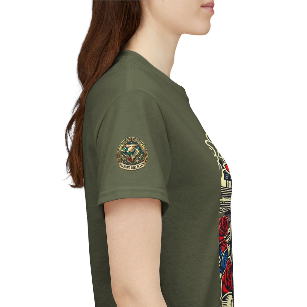 La Reina de L.A.- I Love L.A. Day of the Dead Baseball Shirt