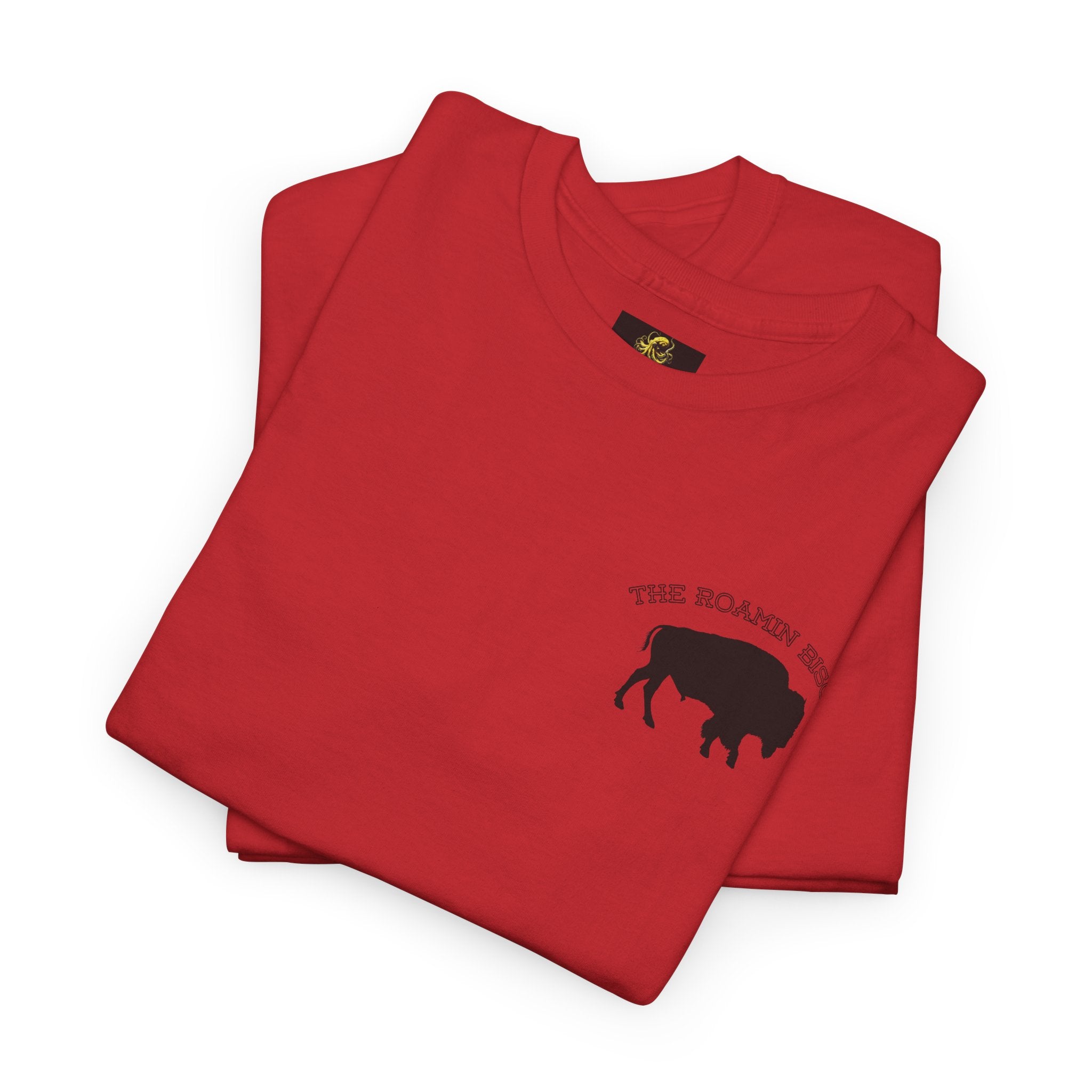 Roamin' Bison Graphic Tee — Vintage Western Bison Shirt