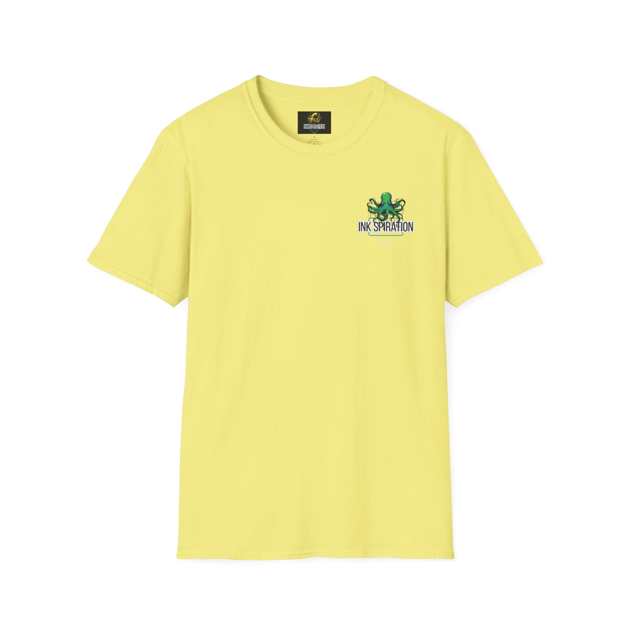 Inkspiration T-Shirt — Small Chest Logo, Artist & Tattoo Lover Tee