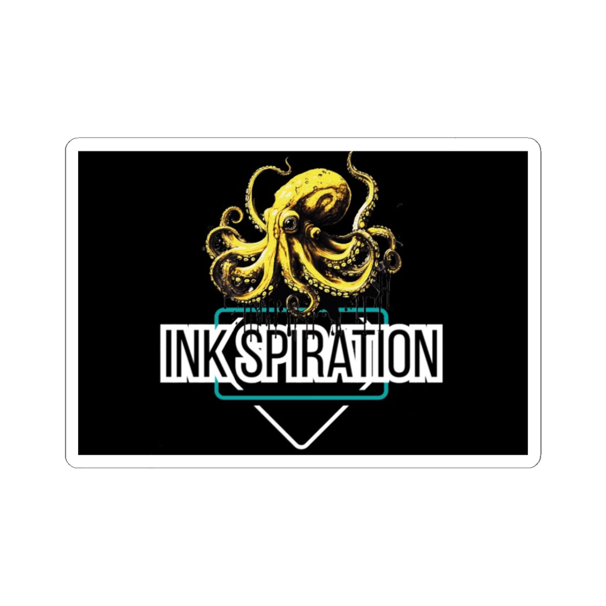 Inkspiration - Davey Jones - Kiss-Cut Stickers