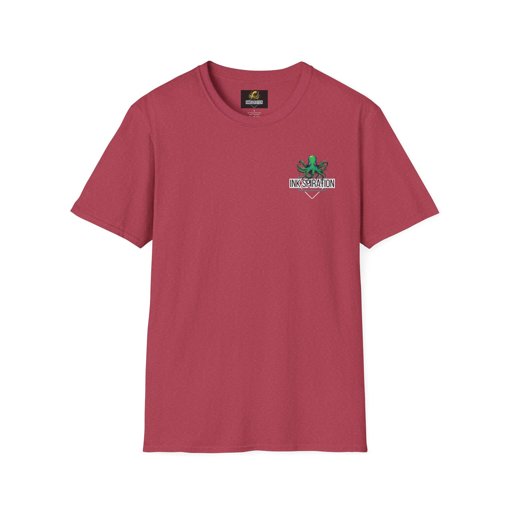 Inkspiration T-Shirt — Small Chest Logo, Artist & Tattoo Lover Tee