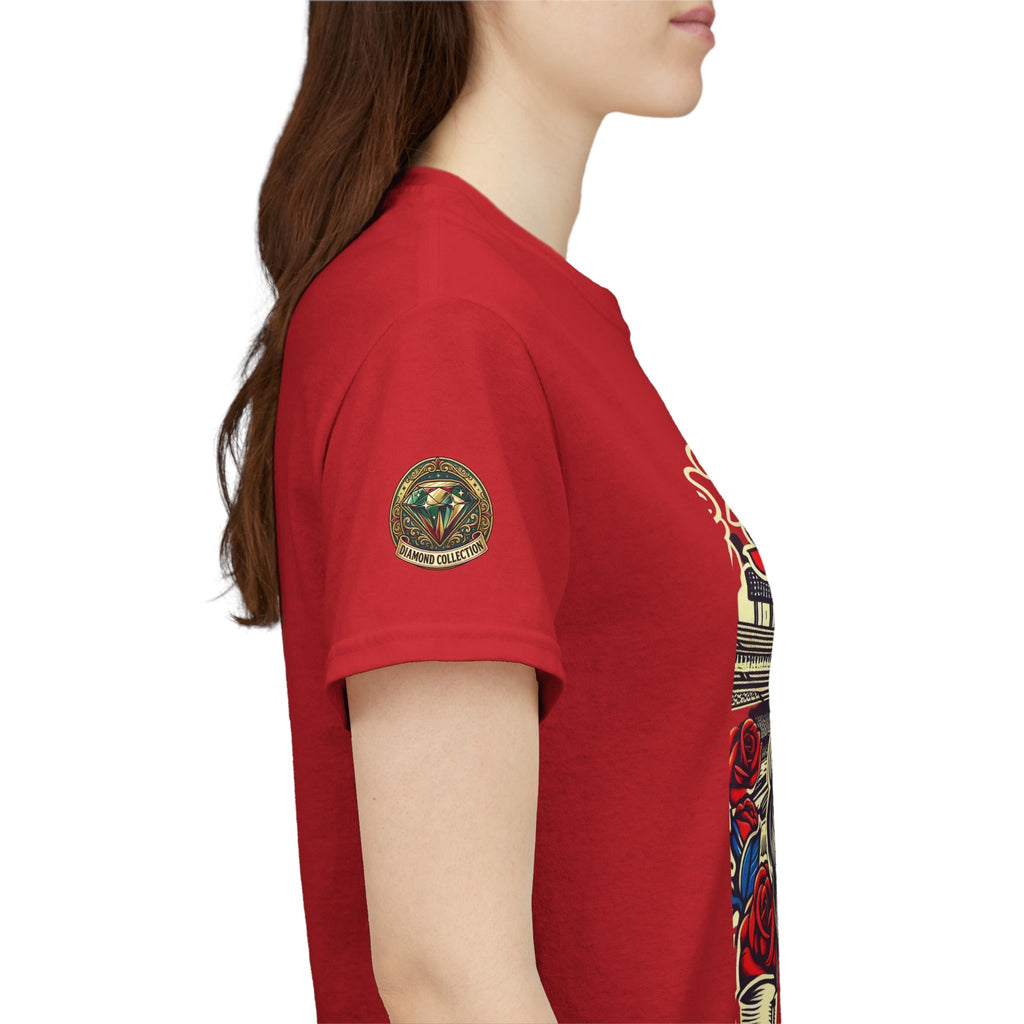 La Reina de L.A.- I Love L.A. Day of the Dead Baseball Shirt