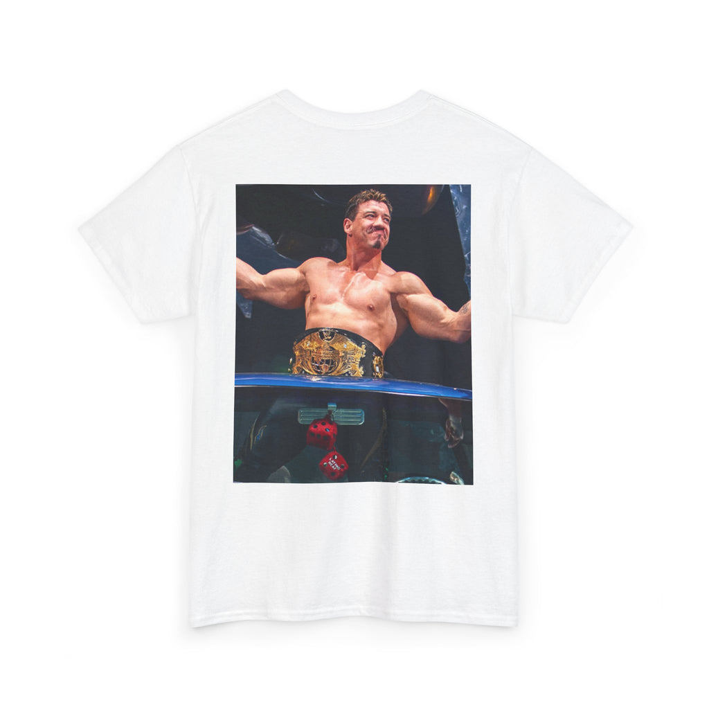 Latino Heat Championship Tee — Vintage Wrestler Photo Graphic T-Shirt