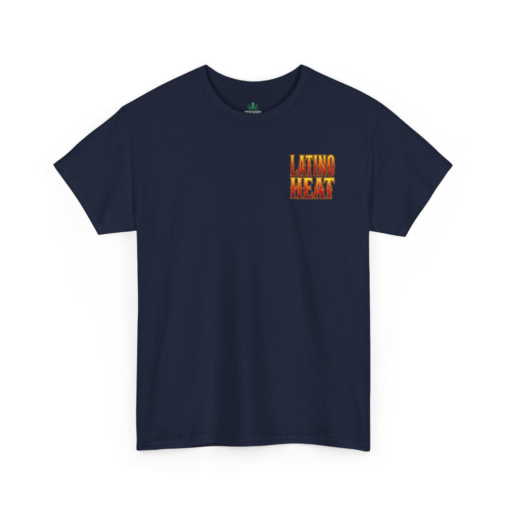 Latino Heat Championship Tee — Vintage Wrestler Photo Graphic T-Shirt