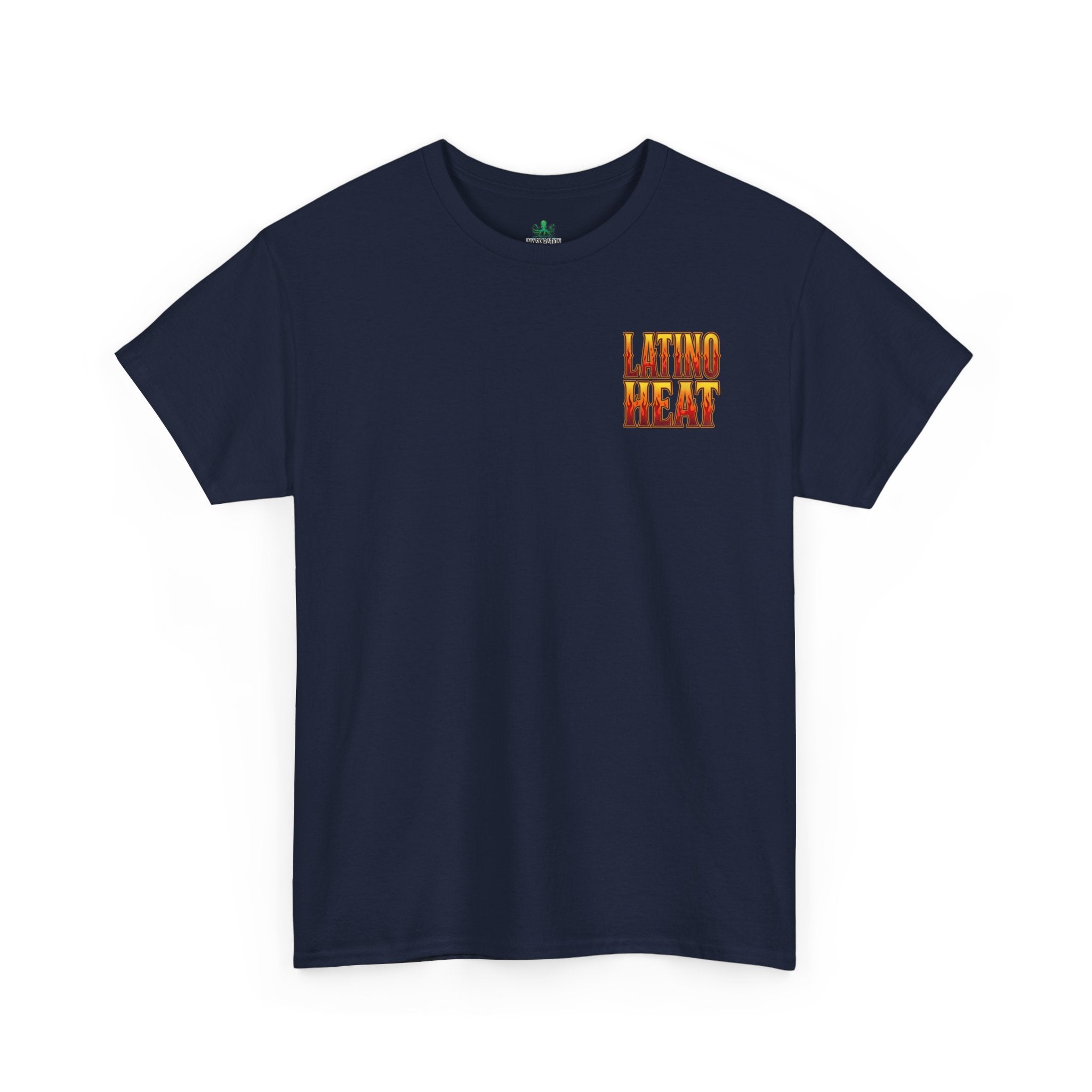 Latino Heat Championship Tee — Vintage Wrestler Photo Graphic T-Shirt