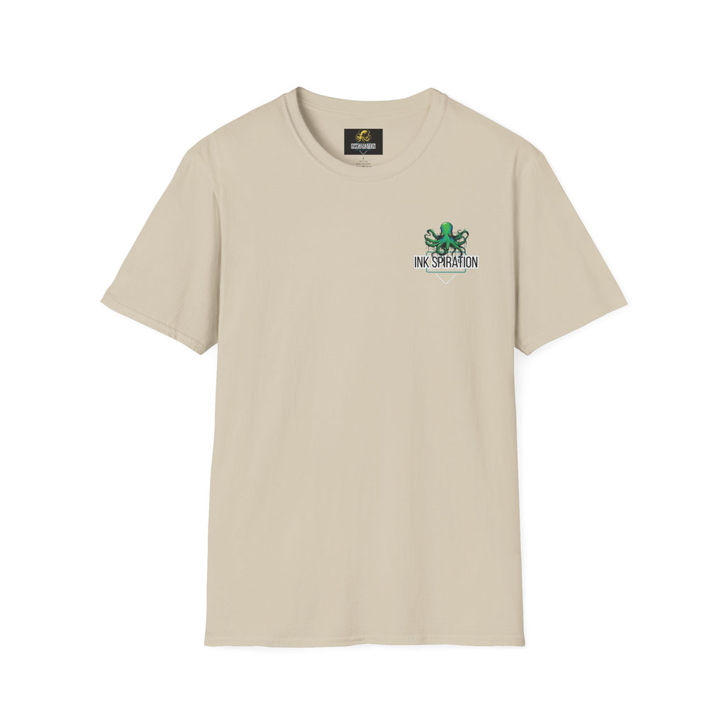 Inkspiration T-Shirt — Small Chest Logo, Artist & Tattoo Lover Tee