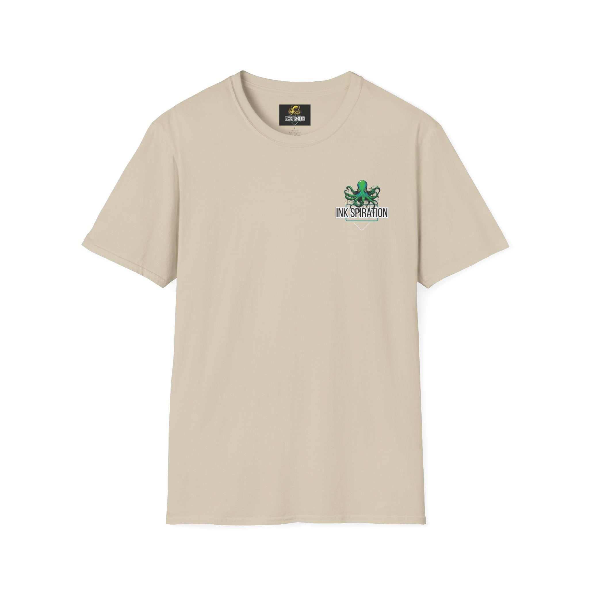 Inkspiration T-Shirt — Small Chest Logo, Artist & Tattoo Lover Tee