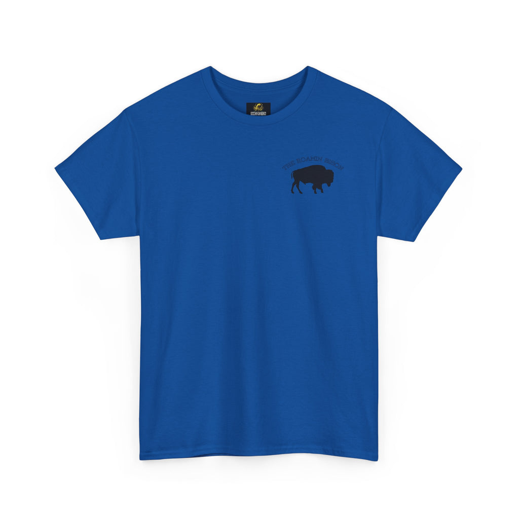 Roamin' Bison Graphic Tee — Vintage Western Bison Shirt