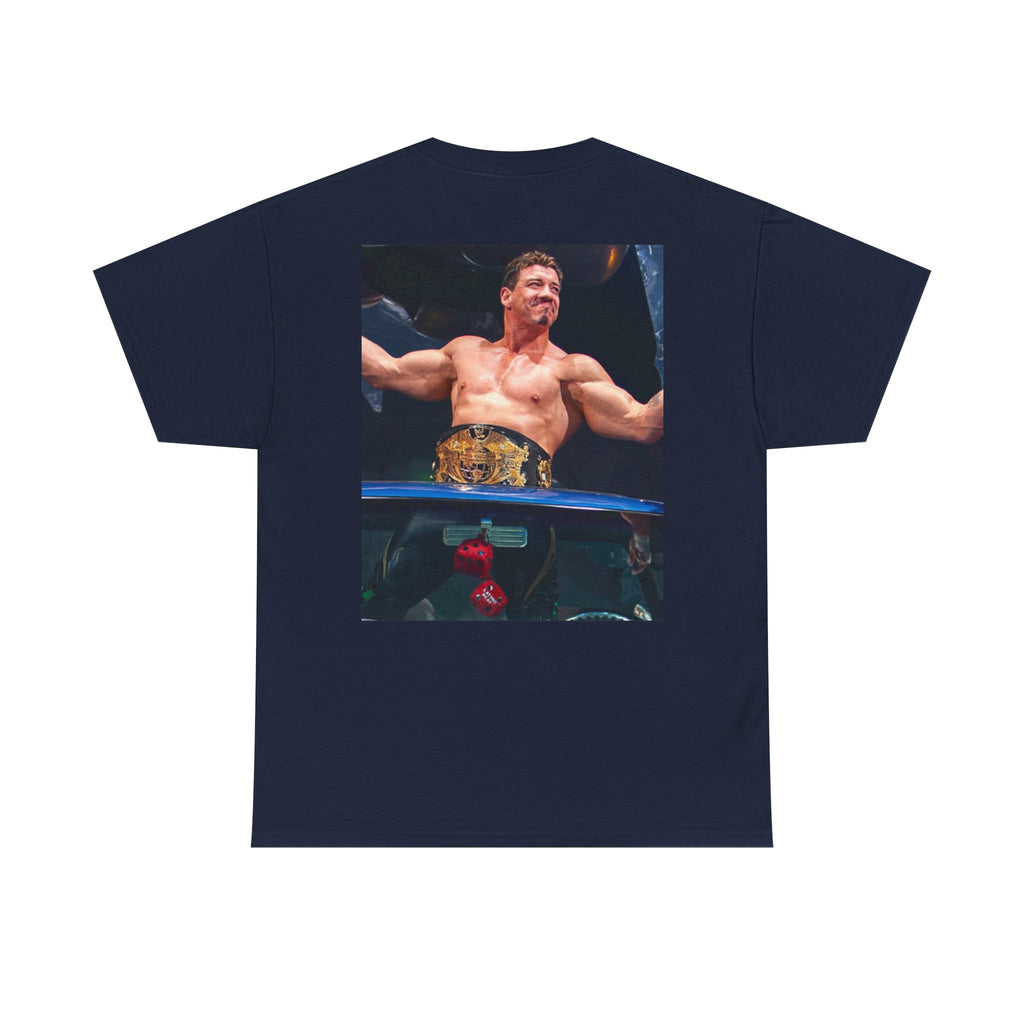 Latino Heat Championship Tee — Vintage Wrestler Photo Graphic T-Shirt