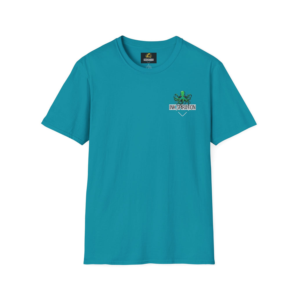 Inkspiration T-Shirt — Small Chest Logo, Artist & Tattoo Lover Tee