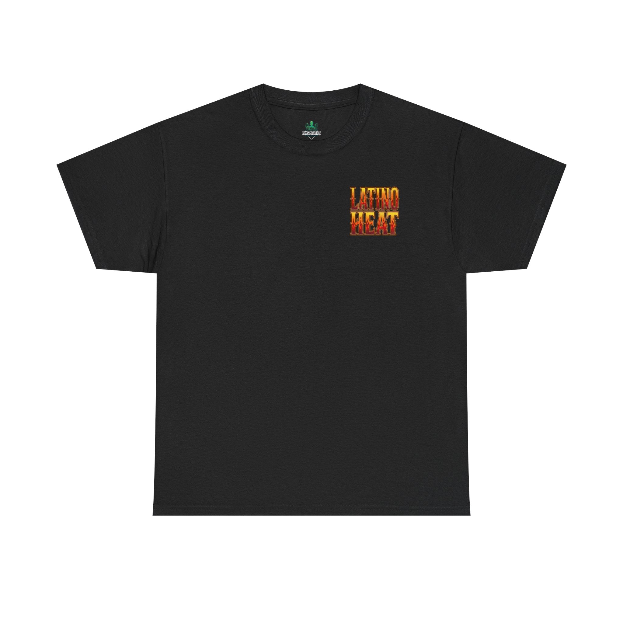 Latino Heat Championship Tee — Vintage Wrestler Photo Graphic T-Shirt