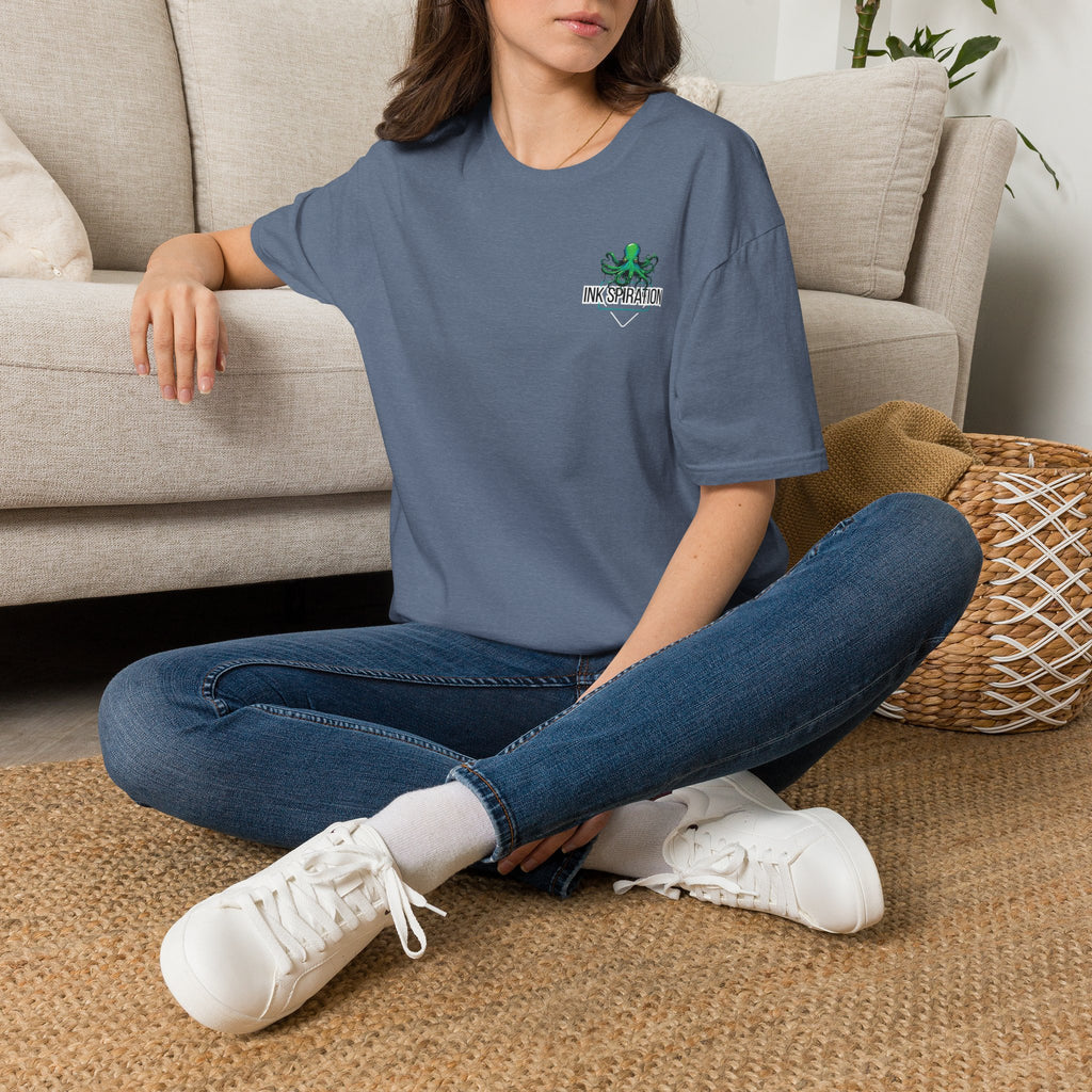 Inkspiration T-Shirt — Small Chest Logo, Artist & Tattoo Lover Tee