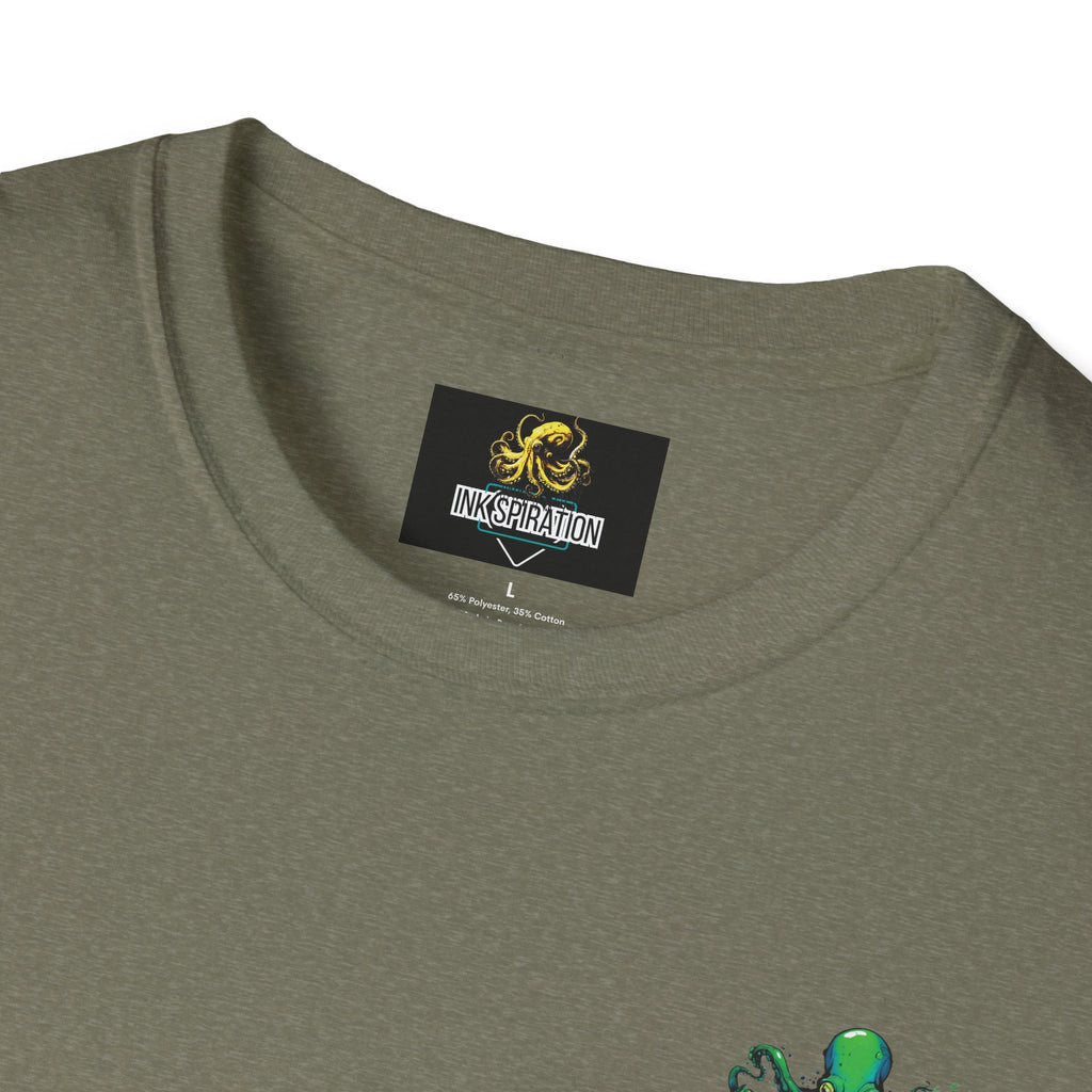 Inkspiration T-Shirt — Small Chest Logo, Artist & Tattoo Lover Tee