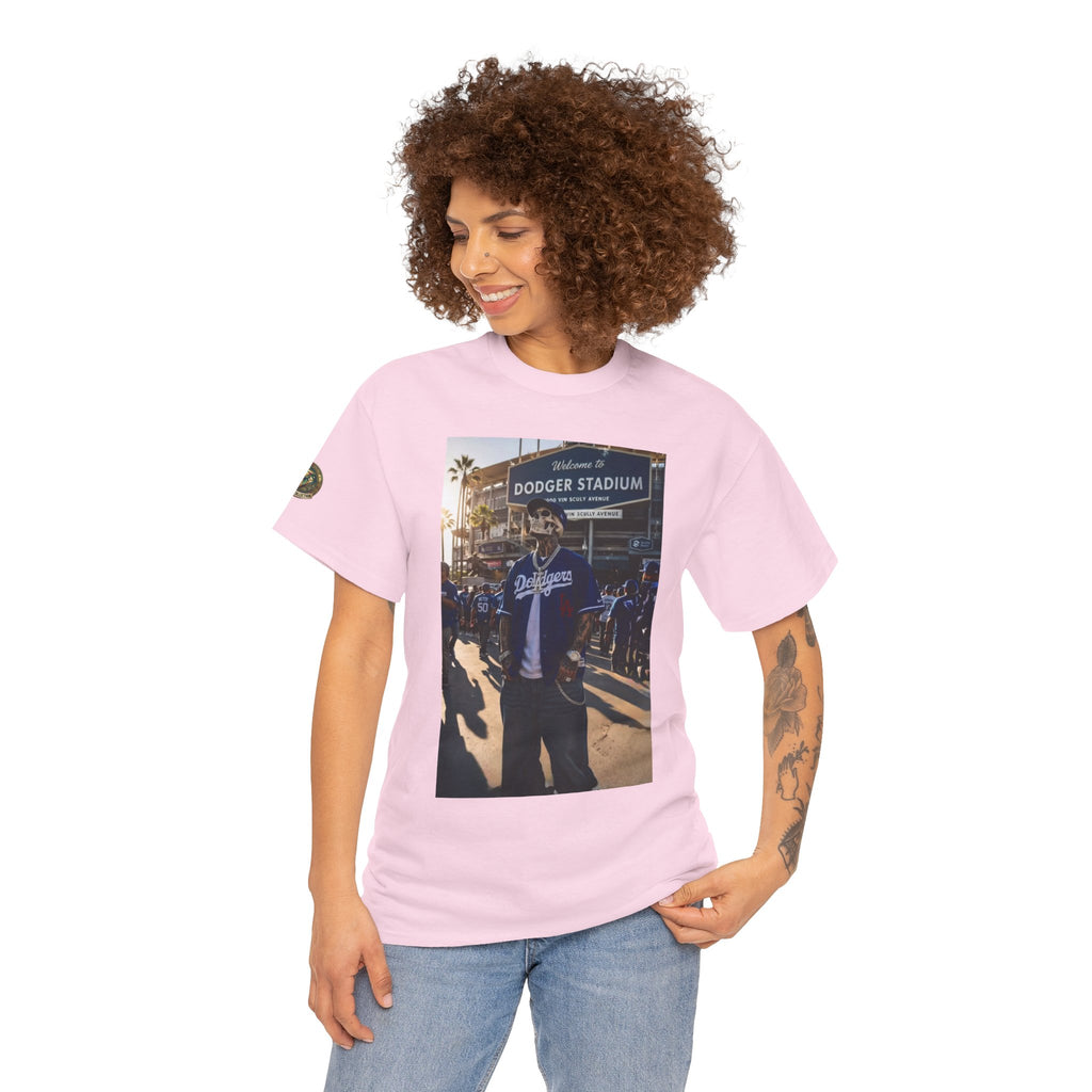 Dodger Stadium Photo Tee — Los Angeles Dodgers Fan T‑Shirt