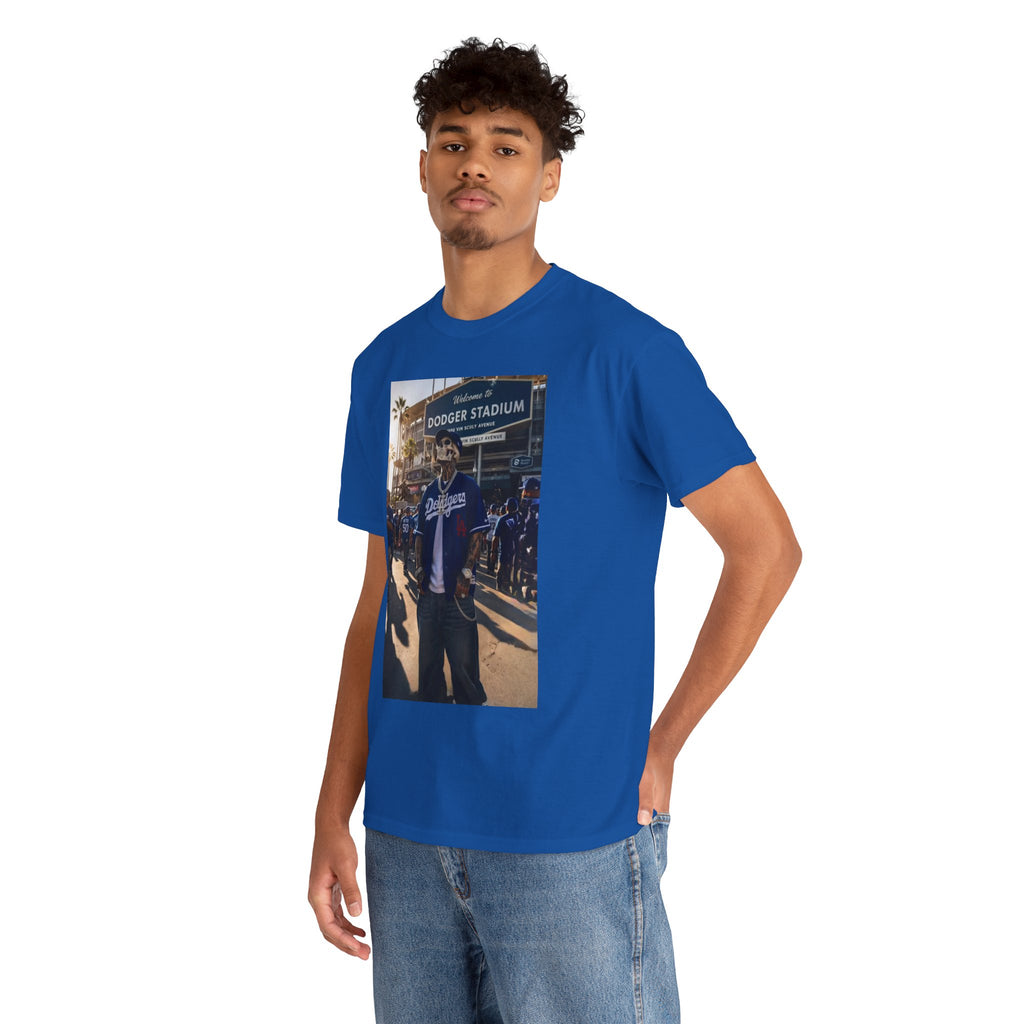 Dodger Stadium Photo Tee — Los Angeles Dodgers Fan T‑Shirt