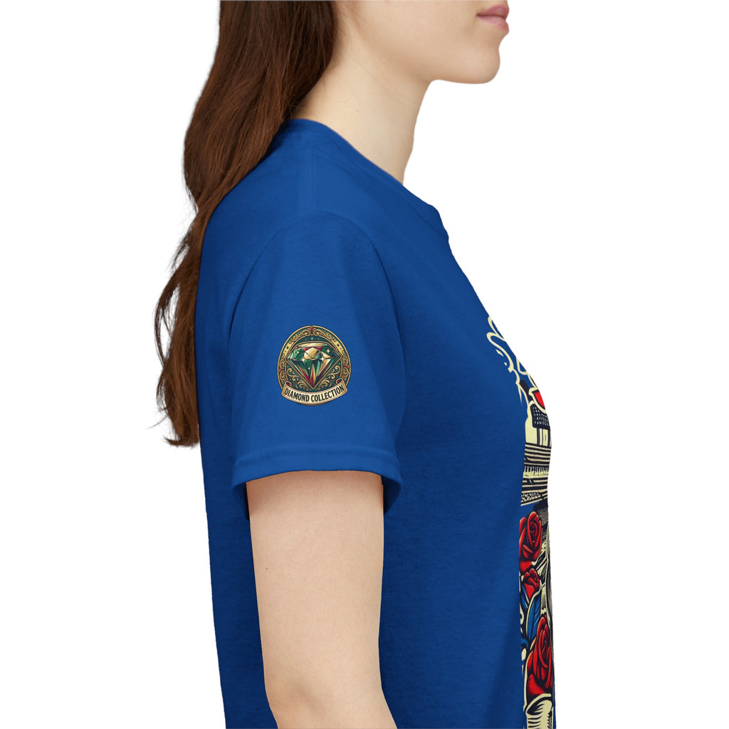 La Reina de L.A.- I Love L.A. Day of the Dead Baseball Shirt