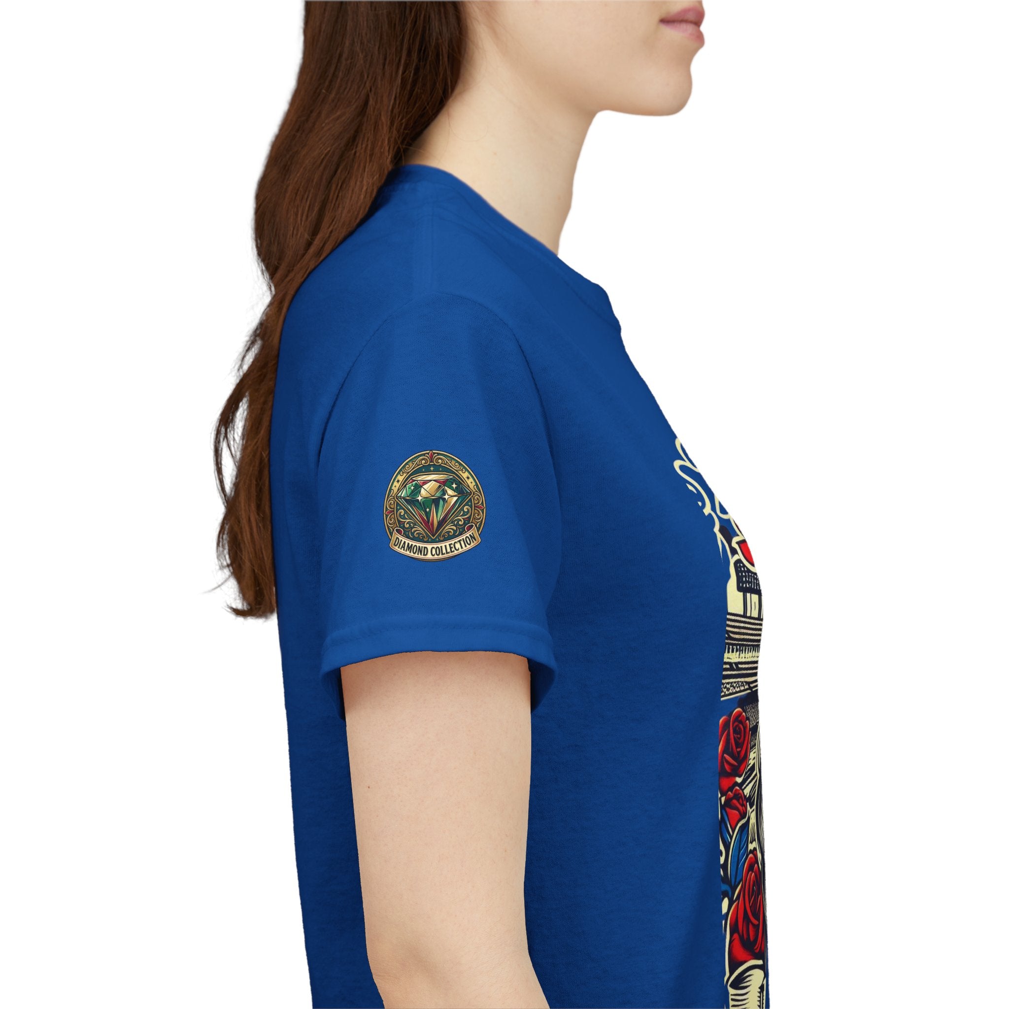 La Reina de L.A.- I Love L.A. Day of the Dead Baseball Shirt