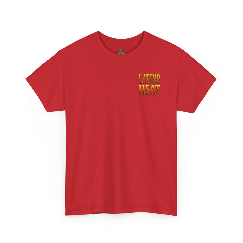 Latino Heat Championship Tee — Vintage Wrestler Photo Graphic T-Shirt