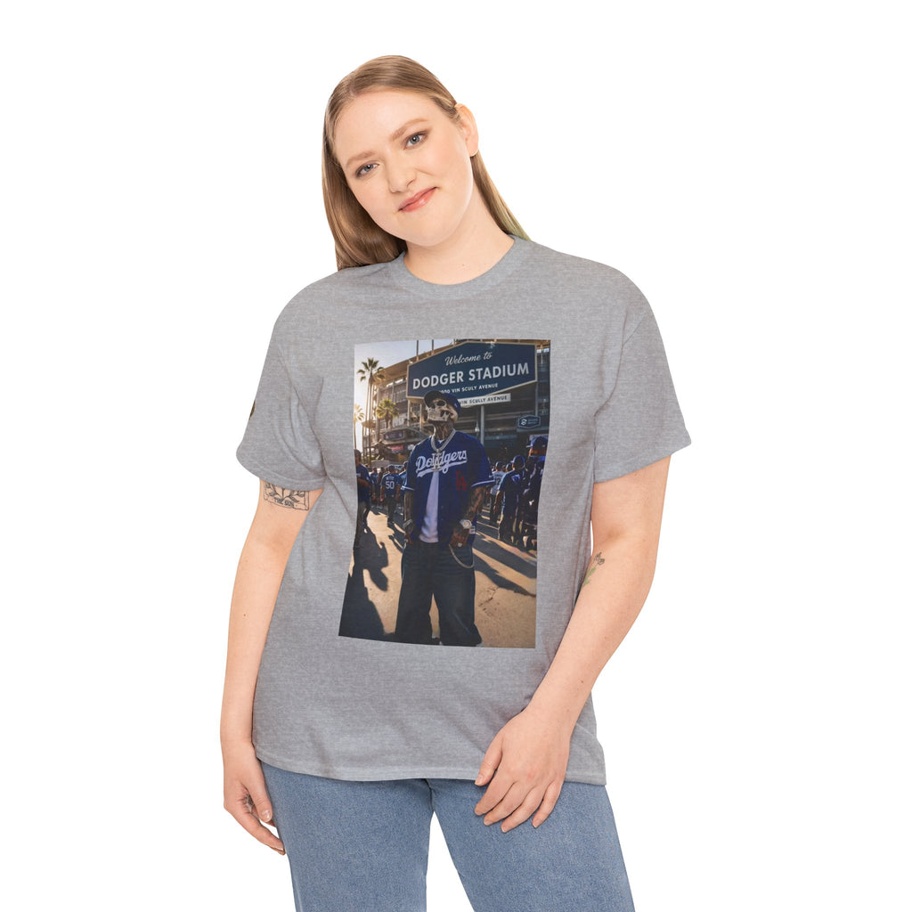 Dodger Stadium Photo Tee — Los Angeles Dodgers Fan T‑Shirt