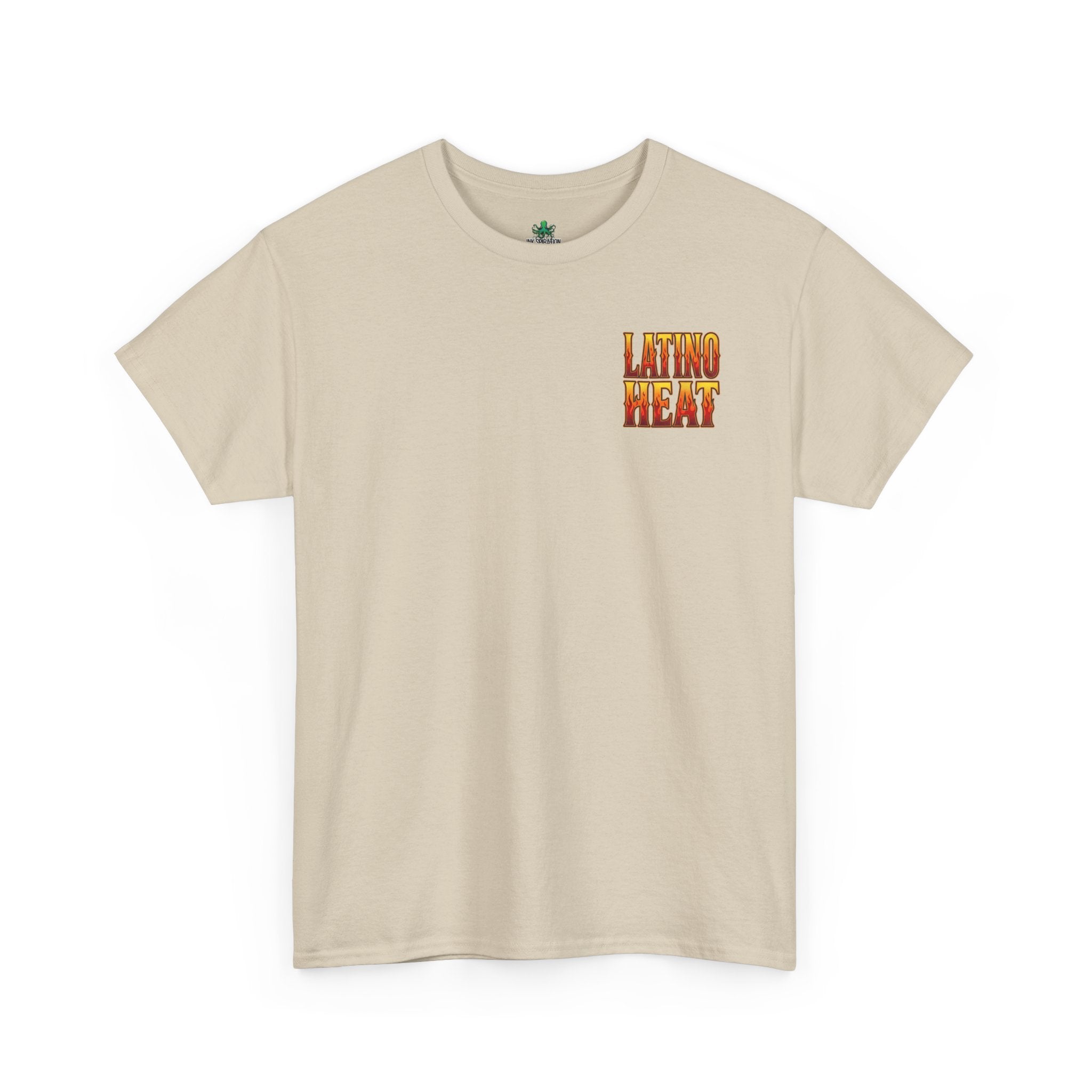 Latino Heat Championship Tee — Vintage Wrestler Photo Graphic T-Shirt