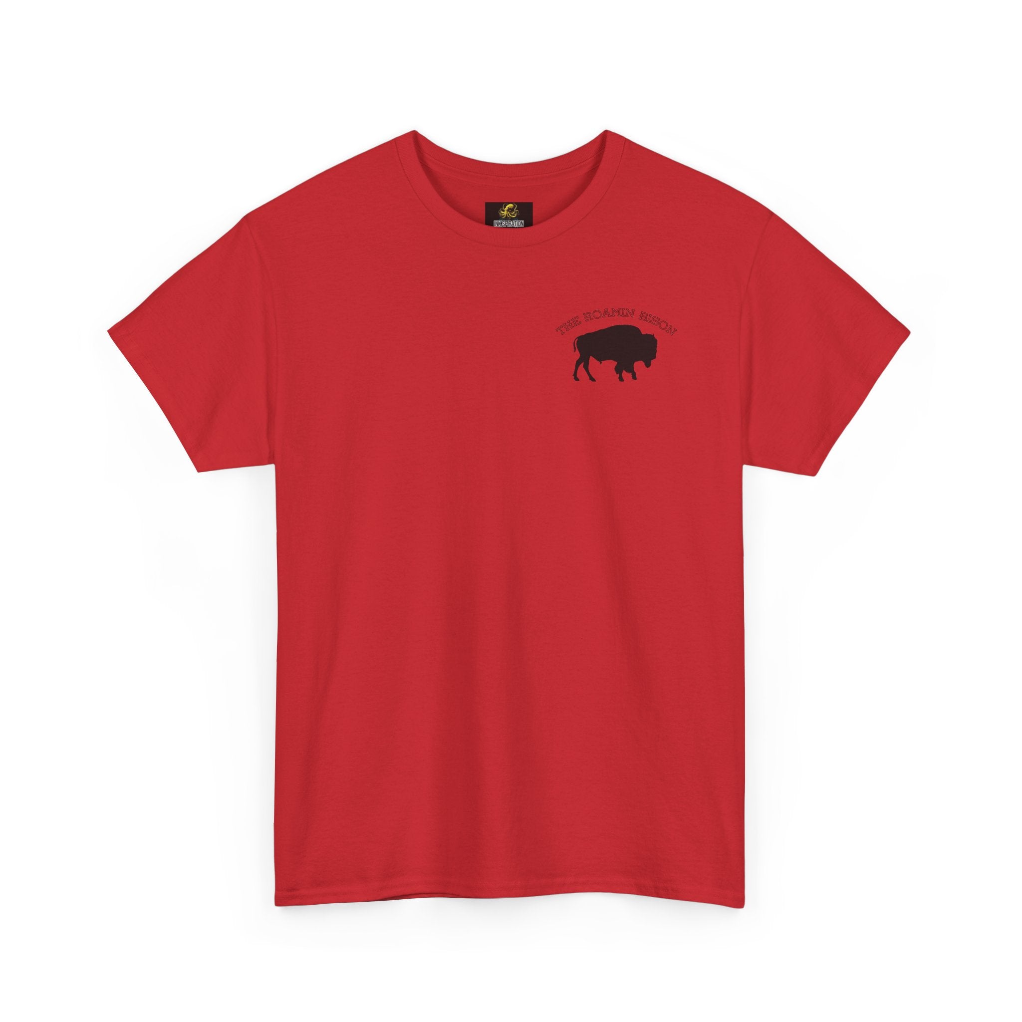 Roamin' Bison Graphic Tee — Vintage Western Bison Shirt
