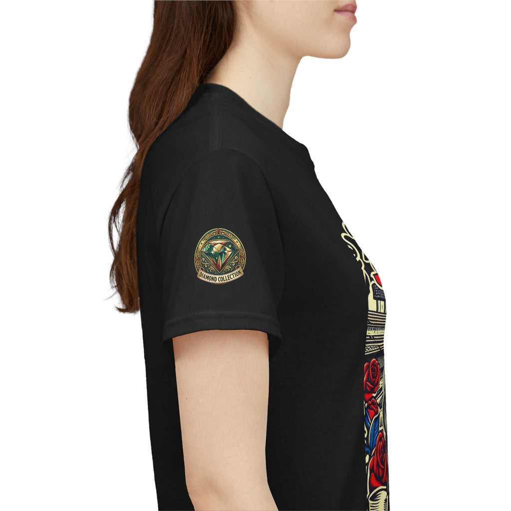 La Reina de L.A.- I Love L.A. Day of the Dead Baseball Shirt
