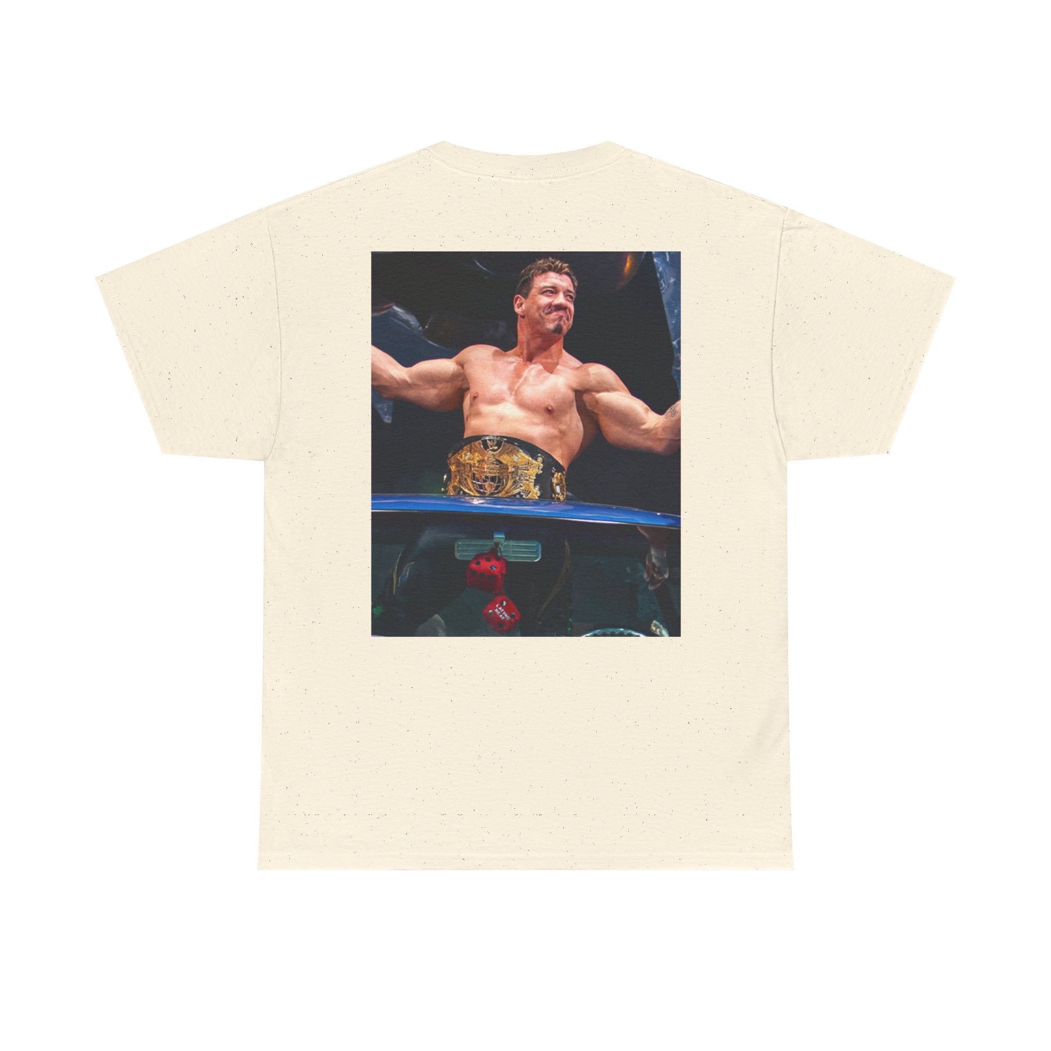 Latino Heat Championship Tee — Vintage Wrestler Photo Graphic T-Shirt