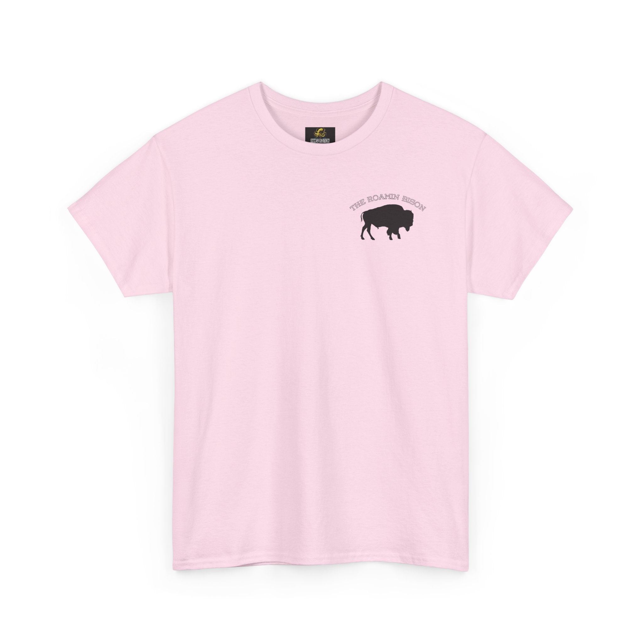 Roamin' Bison Graphic Tee — Vintage Western Bison Shirt