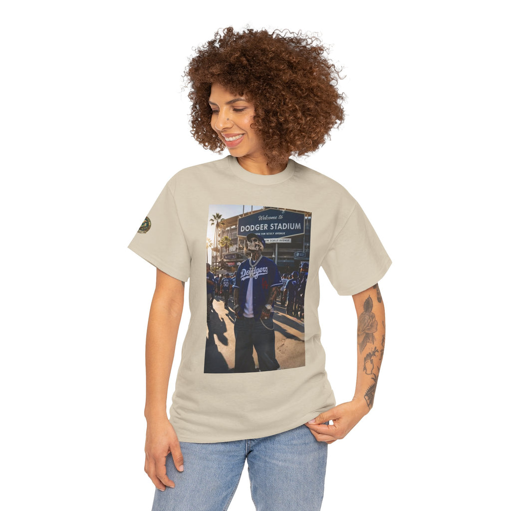 Dodger Stadium Photo Tee — Los Angeles Dodgers Fan T‑Shirt