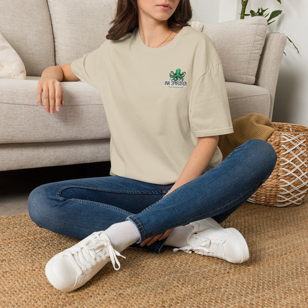 Inkspiration T-Shirt — Small Chest Logo, Artist & Tattoo Lover Tee