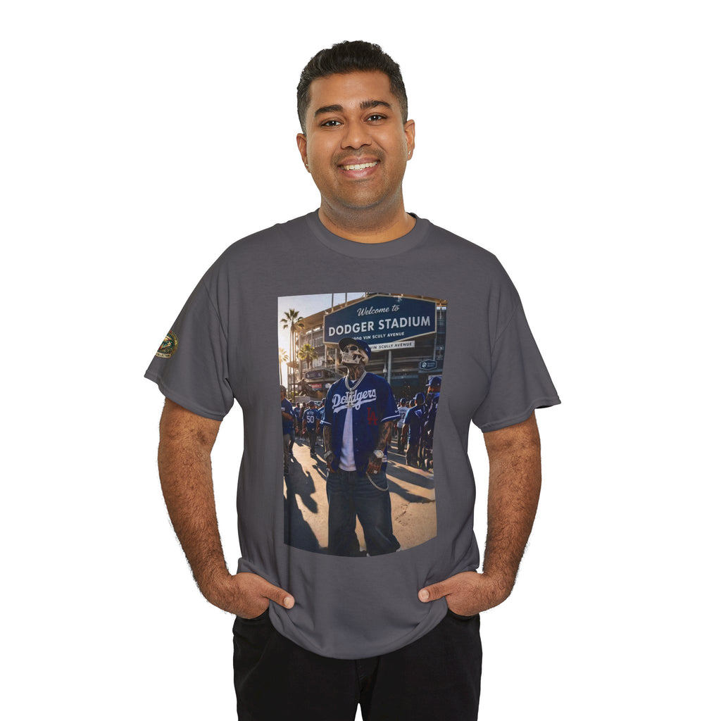 Dodger Stadium Photo Tee — Los Angeles Dodgers Fan T‑Shirt