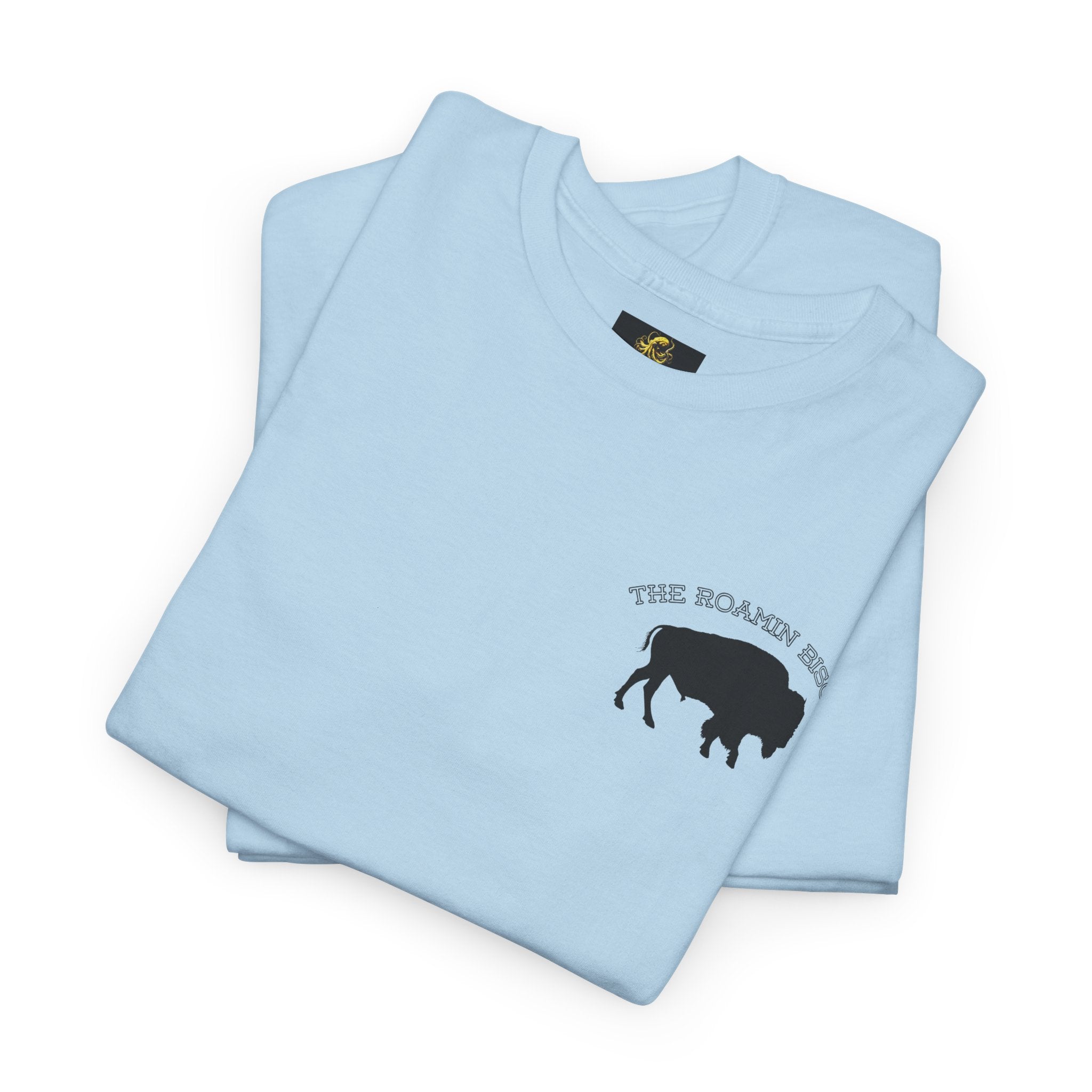 Roamin' Bison Graphic Tee — Vintage Western Bison Shirt