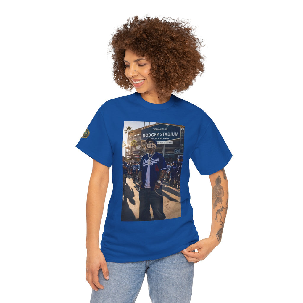 Dodger Stadium Photo Tee — Los Angeles Dodgers Fan T‑Shirt