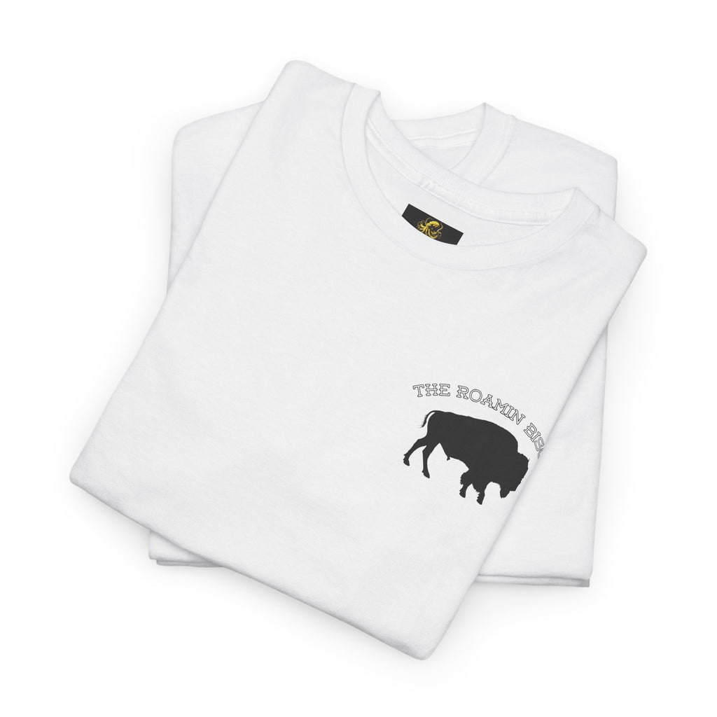 Roamin' Bison Graphic Tee — Vintage Western Bison Shirt
