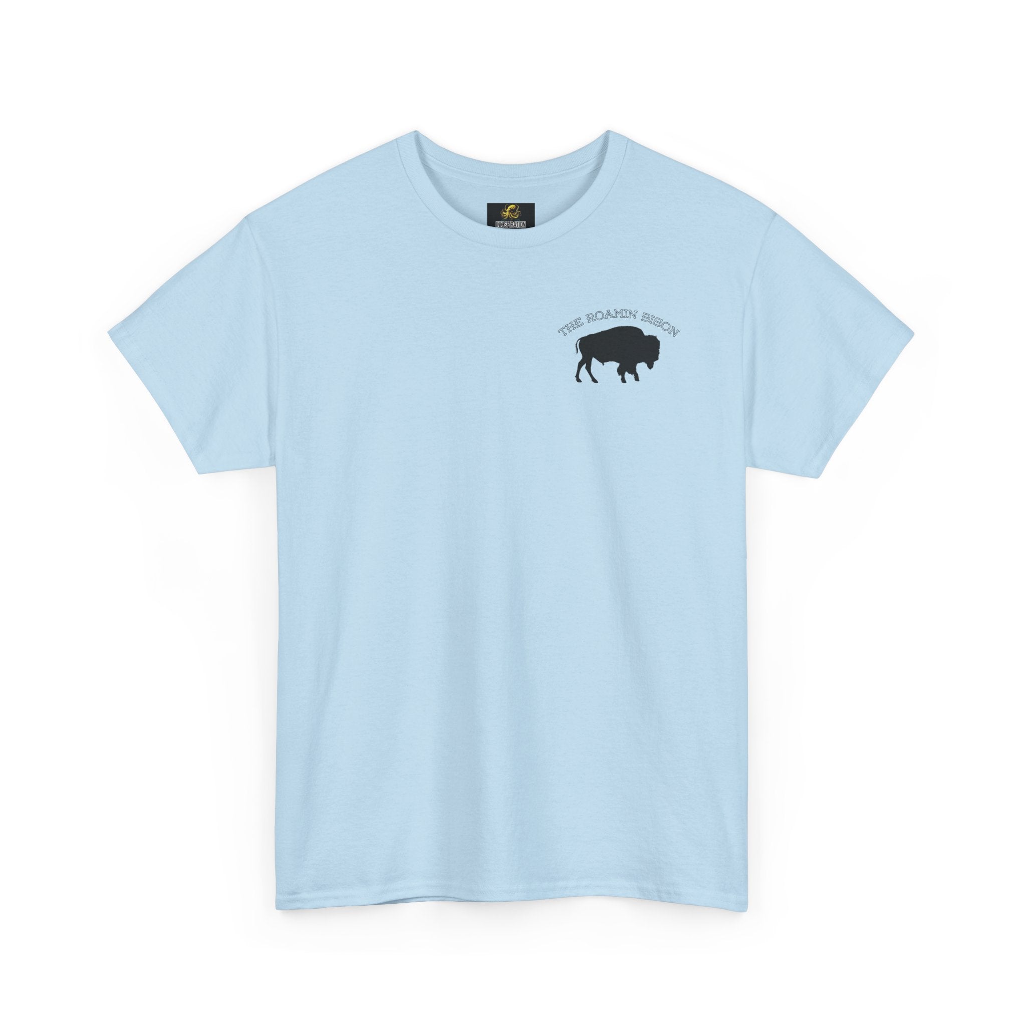 Roamin' Bison Graphic Tee — Vintage Western Bison Shirt