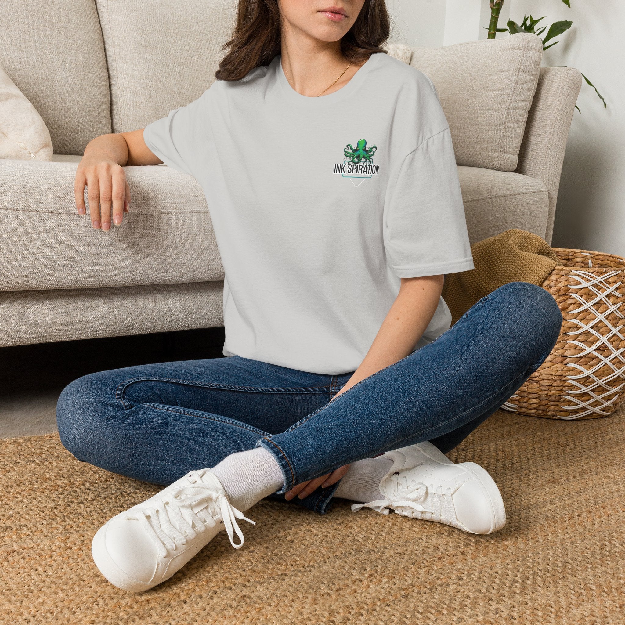 Inkspiration T-Shirt — Small Chest Logo, Artist & Tattoo Lover Tee